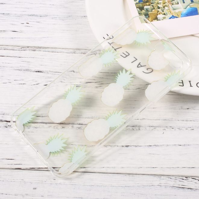 Hülle für Huawei P10 - HandyTPU Softcase - kleine Ananas