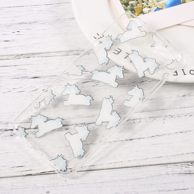 Hülle für Huawei P10 - HandyTPU Softcase - kleine Einhörner