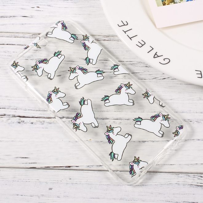 Hülle für Huawei P10 - HandyTPU Softcase - kleine Einhörner