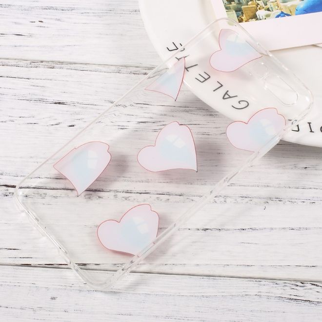 Hülle für Huawei P10 - HandyTPU Softcase - Rote Lippen