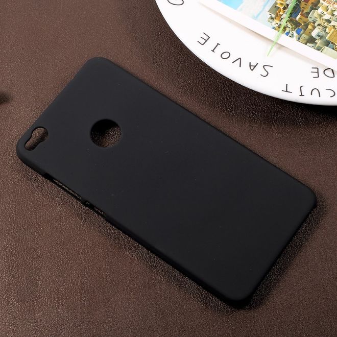 Handy Case für Huawei P8 Lite (2017) - Case aus gummiertem Hartplastik - schwarz