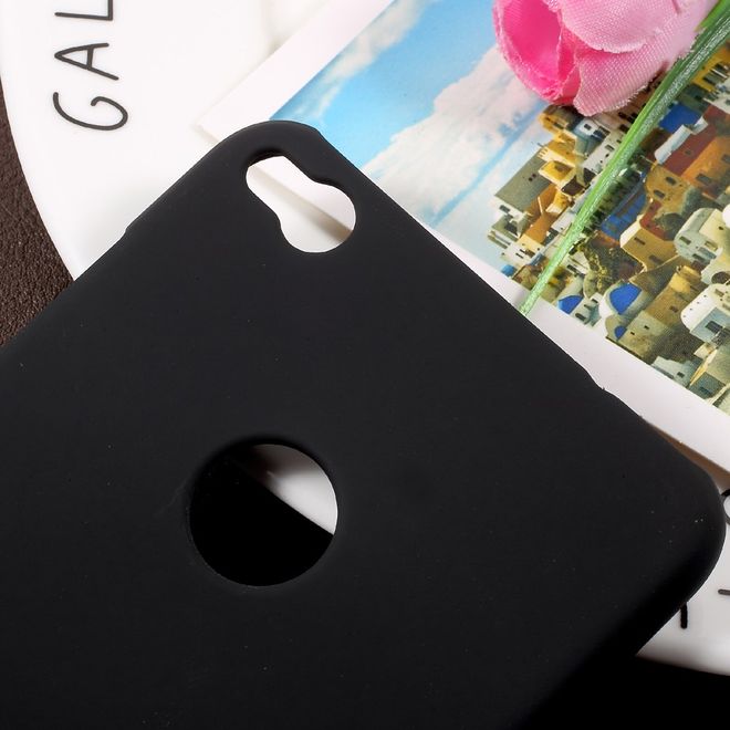 Handy Case für Huawei P8 Lite (2017) - Case aus gummiertem Hartplastik - schwarz