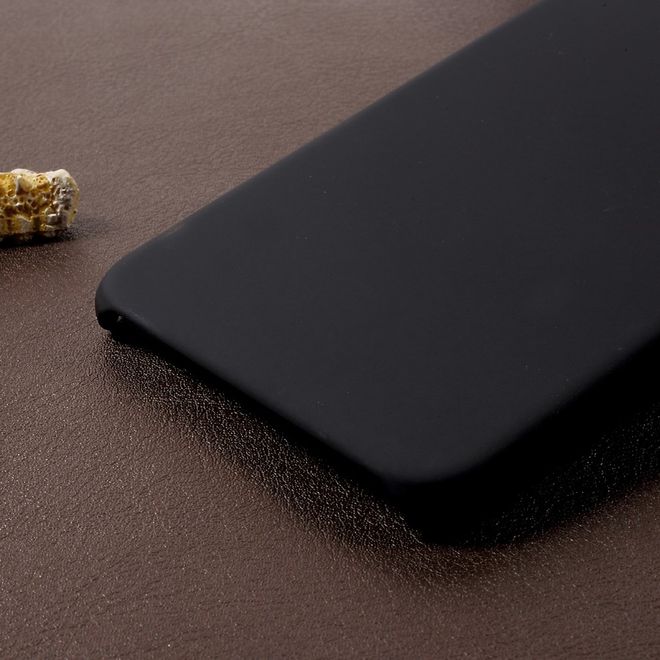 Handy Case für Huawei P8 Lite (2017) - Case aus gummiertem Hartplastik - schwarz