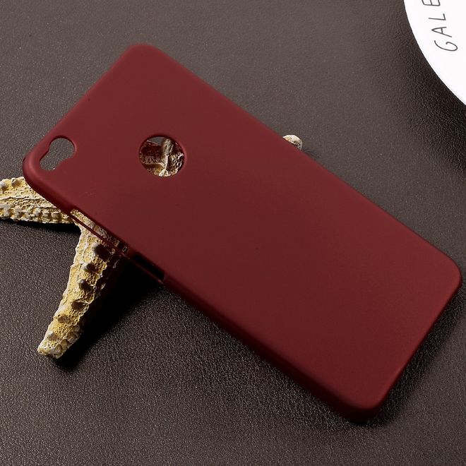 Handy Case für Huawei P8 Lite (2017) - Case aus gummiertem Hartplastik - rot