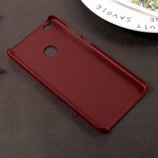 Handy Case für Huawei P8 Lite (2017) - Case aus gummiertem Hartplastik - rot