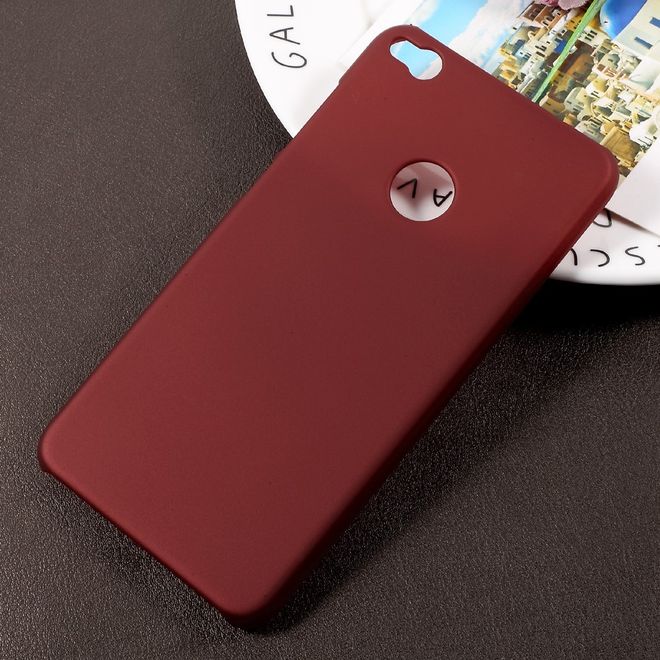 Handy Case für Huawei P8 Lite (2017) - Case aus gummiertem Hartplastik - rot