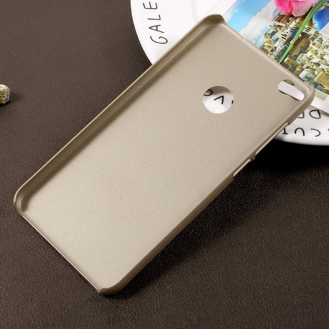 Handy Case für Huawei P8 Lite (2017) - Case aus gummiertem Hartplastik - gold