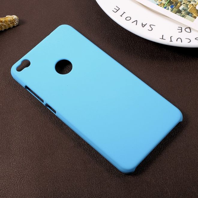 Handy Case für Huawei P8 Lite (2017) - Case aus gummiertem Hartplastik - hellblau