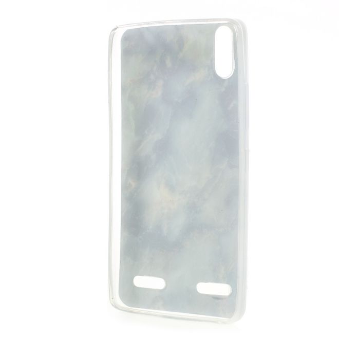 Lenovo A6000 Phone Case - TPU Softcase - Marble Pattern