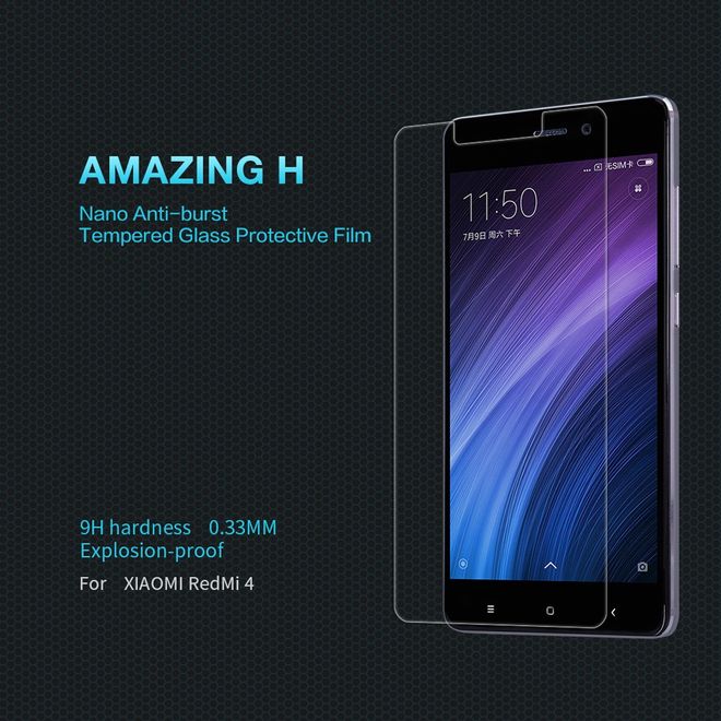 Nillkin - Xiaomi Redmi 4 Schutzglas - Amazing H Series