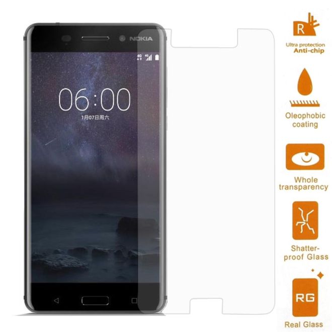 Nokia 6 Schutzglas - 0.3mm dick