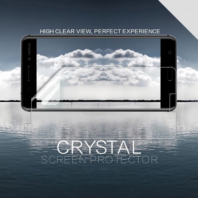 Nillkin - Nokia 6 Schutzfolie mit Anti-Fingerabdruck Beschichtung - kristallklar