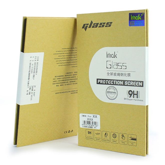 Imak - Samsung Galaxy A5 (2017) Schutzglas - schützt die komplette Vorderseite - schwarz