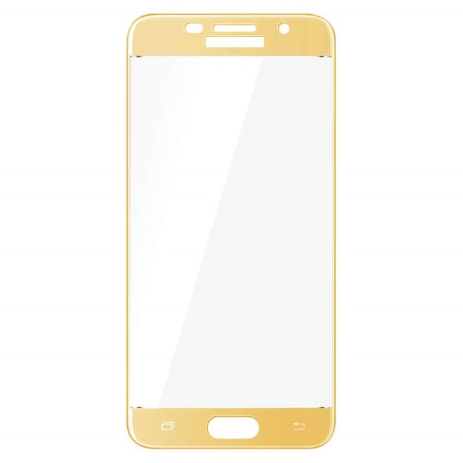 Imak - Samsung Galaxy A5 (2017) Schutzglas - schützt die komplette Vorderseite - gold