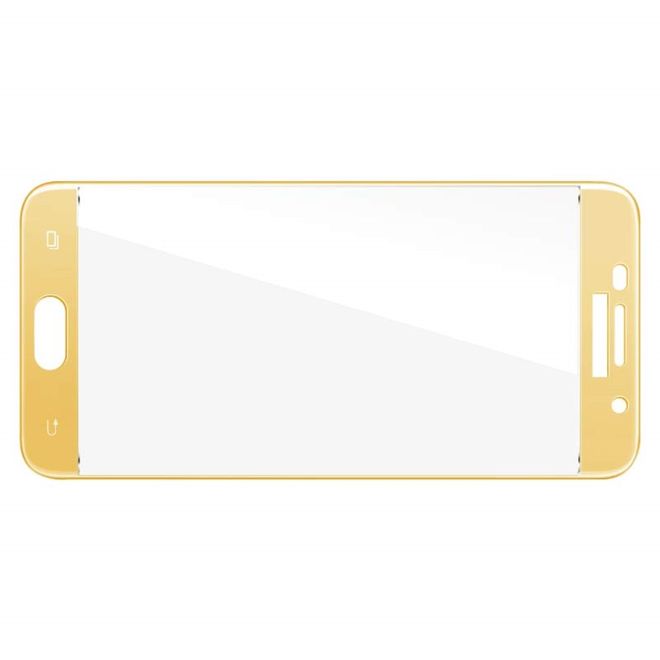 Imak - Samsung Galaxy A5 (2017) Schutzglas - schützt die komplette Vorderseite - gold