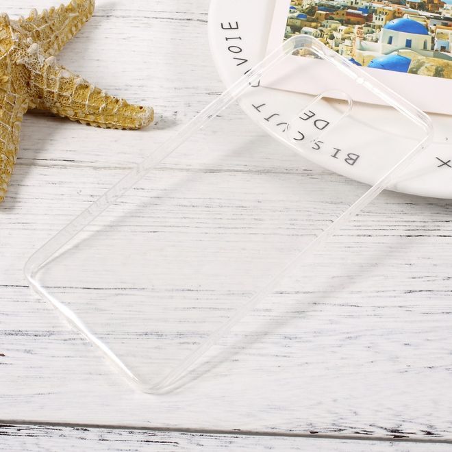 Nokia 6 Handy Hülle - Case aus ultradünnem TPU Plastik - transparent