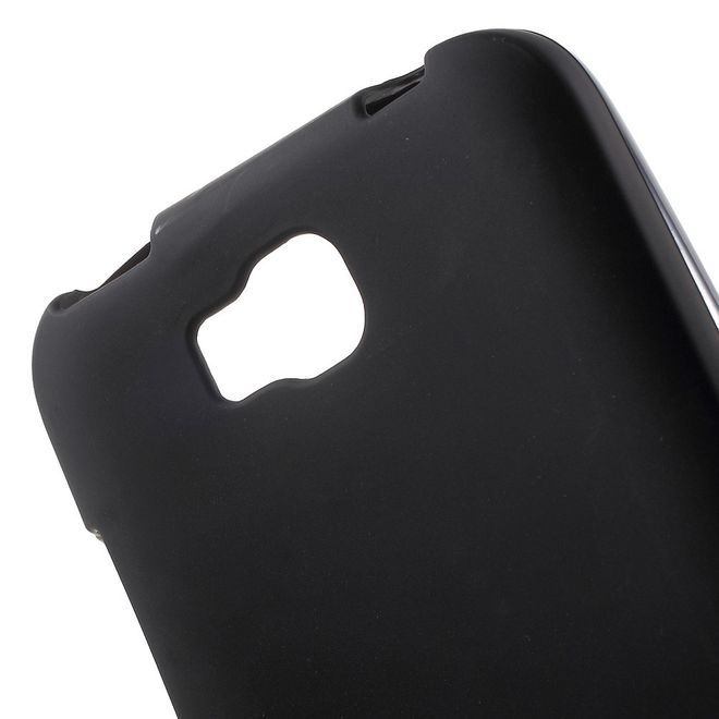 Huawei Y5c/Honor Bee Handyhülle - TPU Softcase - matt - schwarz