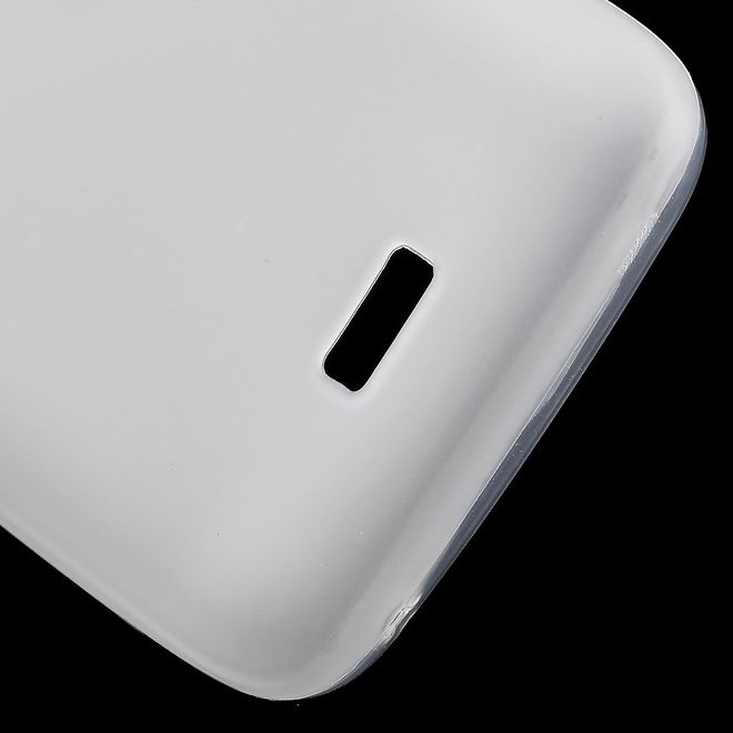 Huawei Y5c/Honor Bee Handyhülle - TPU Softcase - matt - weiss