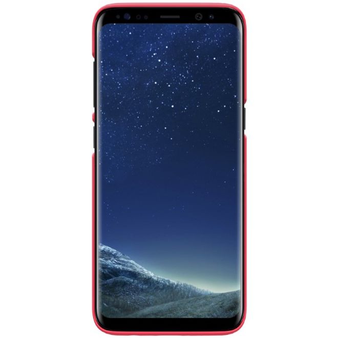 Nillkin - Samsung Galaxy S8 Plus Hülle - Plastik Case - Super Frosted Shield Series - rot