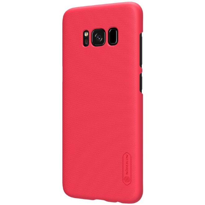 Nillkin - Samsung Galaxy S8 Plus Hülle - Plastik Case - Super Frosted Shield Series - rot