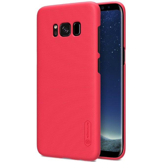 Nillkin - Samsung Galaxy S8 Plus Hülle - Plastik Case - Super Frosted Shield Series - rot