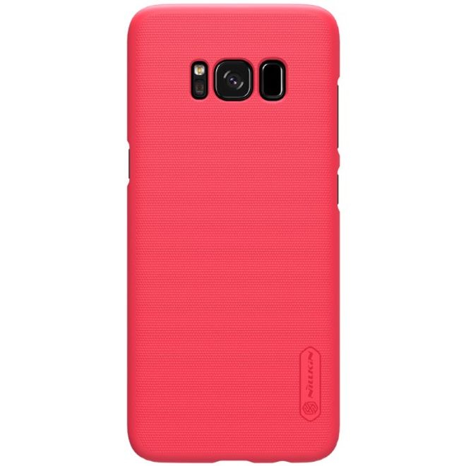 Nillkin - Samsung Galaxy S8 Plus Hülle - Plastik Case - Super Frosted Shield Series - rot