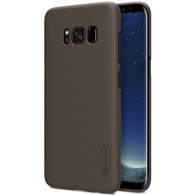 Nillkin - Samsung Galaxy S8 Plus Hülle - Plastik Case - Super Frosted Shield Series - braun