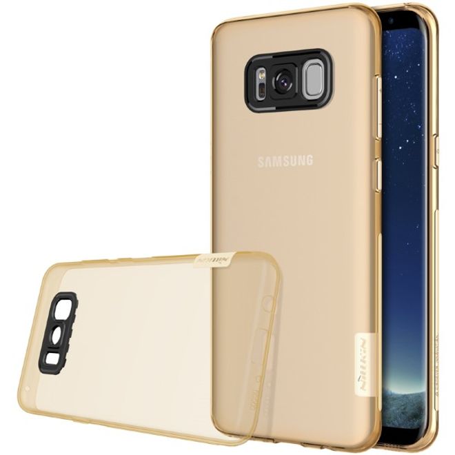 Nillkin - Case für Samsung Galaxy S8 Plus - TPU Softcase - Nature Soft Series - braun