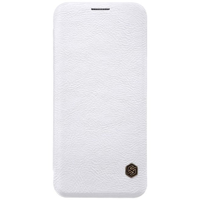 Nillkin - Samsung Galaxy S8 Plus Hülle - Leder Case - Qin Series - weiss