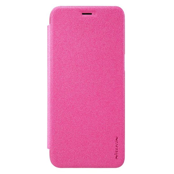 Nillkin - Samsung Galaxy S8 Plus Case - Leder Hülle - Sparkle Series - rosa