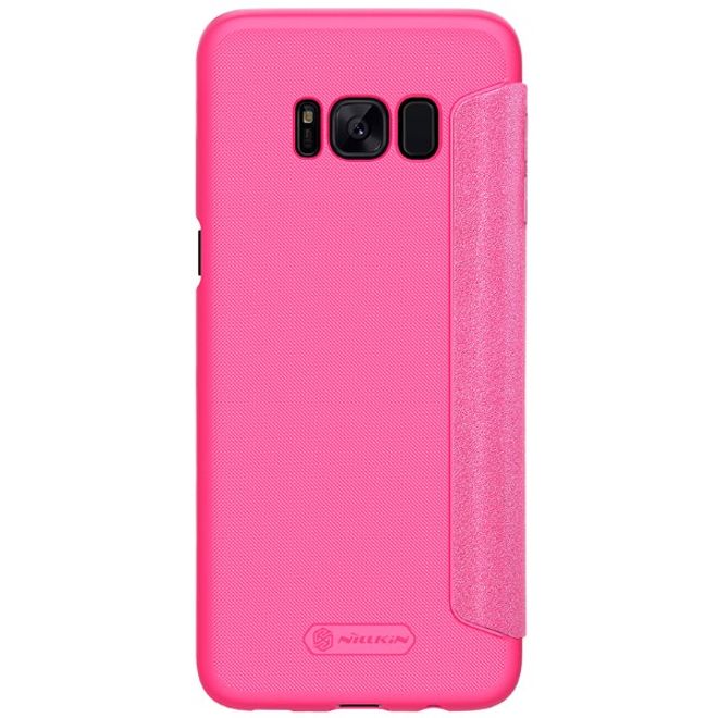 Nillkin - Samsung Galaxy S8 Plus Case - Leder Hülle - Sparkle Series - rosa