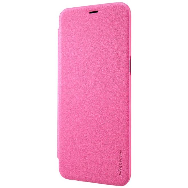 Nillkin - Samsung Galaxy S8 Plus Case - Leder Hülle - Sparkle Series - rosa