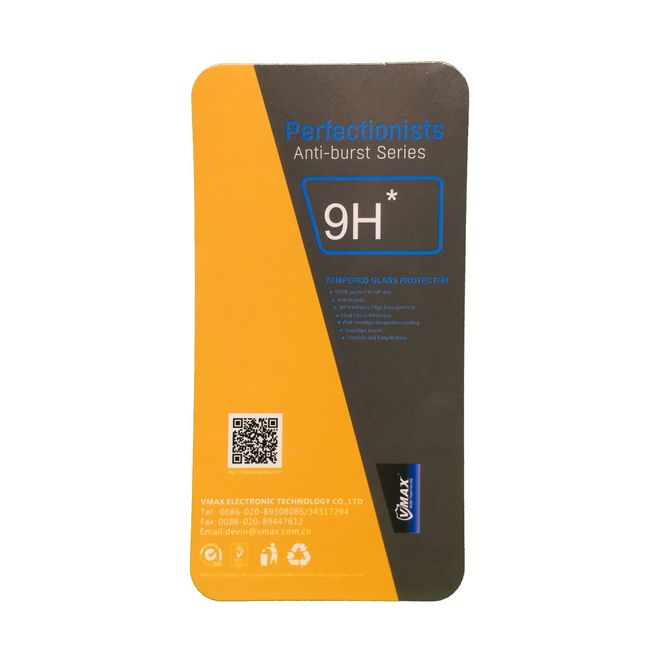 Vmax - Motorola Moto G5 Schutzglas - 0.33mm dick - Clear Asahi Glass Series