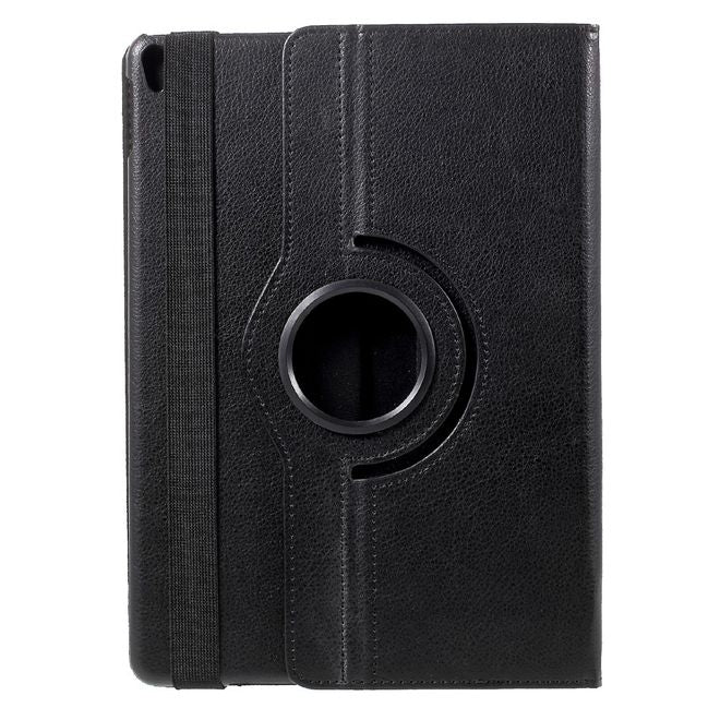 Étui pour tablette iPad Air (2019) / iPad Pro 10,5 pouces (2017) - Étui en cuir - Rotatif avec fonction support - Noir