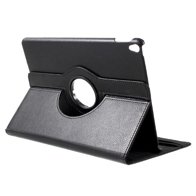 Étui pour tablette iPad Air (2019) / iPad Pro 10,5 pouces (2017) - Étui en cuir - Rotatif avec fonction support - Noir