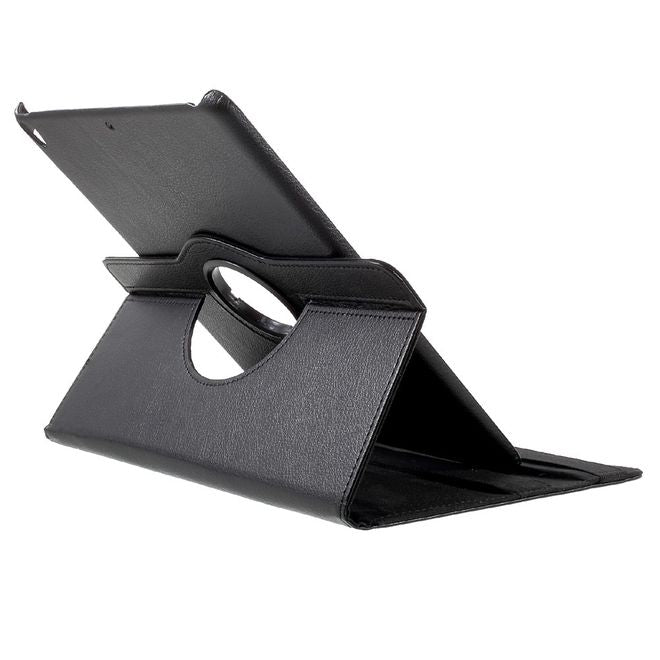 Étui pour tablette iPad Air (2019) / iPad Pro 10,5 pouces (2017) - Étui en cuir - Rotatif avec fonction support - Noir