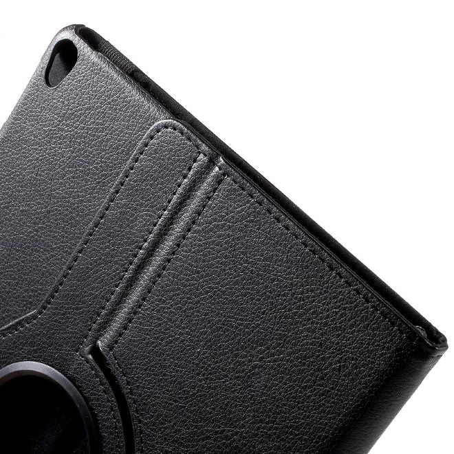 Étui pour tablette iPad Air (2019) / iPad Pro 10,5 pouces (2017) - Étui en cuir - Rotatif avec fonction support - Noir