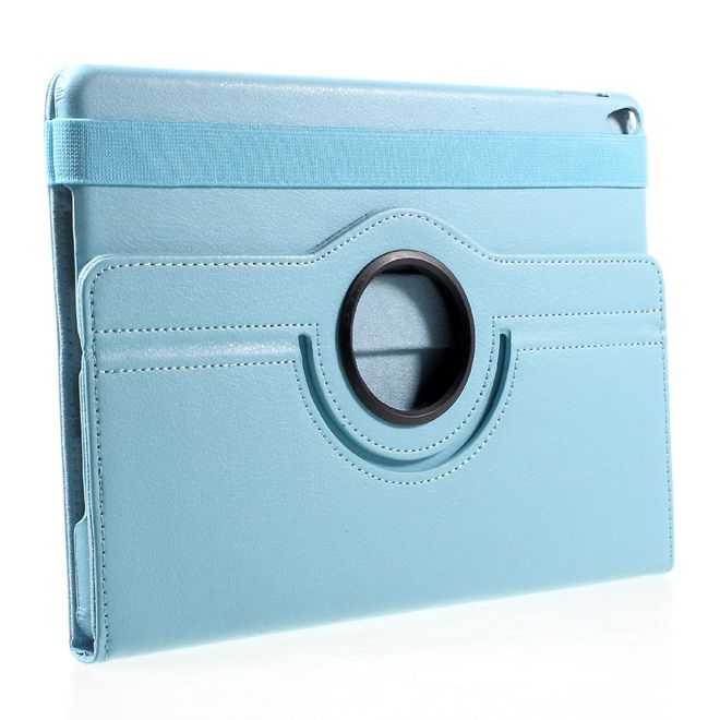 iPad Air (2019) / iPad Pro 10.5 (2017) Tablet Hülle - Case aus Leder - rotierbar und mit Standfunktion - hellblau