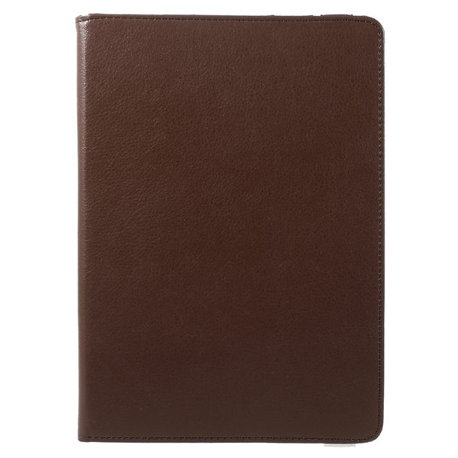 Étui pour tablette iPad Air (2019) / iPad Pro 10,5 pouces (2017) - Étui en cuir - Rotatif avec fonction support - Marron