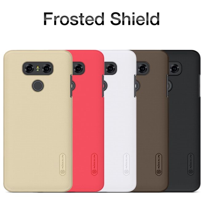 Nillkin - LG G6 Hülle - Plastik Case - Super Frosted Shield Series - gold