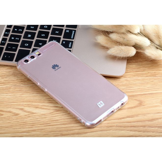 Momax - Huawei P10 Plus Handy Case - Hülle aus elastischem TPU Plastik - ultradünn - transparent
