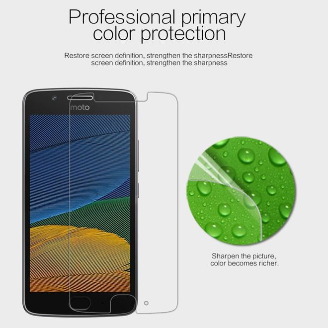 Nillkin - Motorola Moto G5 Schutzfolie - Super Clear Series