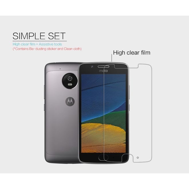 Nillkin - Motorola Moto G5 Schutzfolie - Super Clear Series