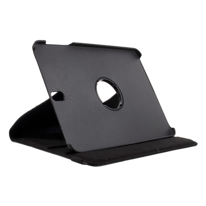 Samsung Galaxy Tab S3 9.7 Hülle - Cover aus Leder - rotierbar und mit Litchitextur - schwarz
