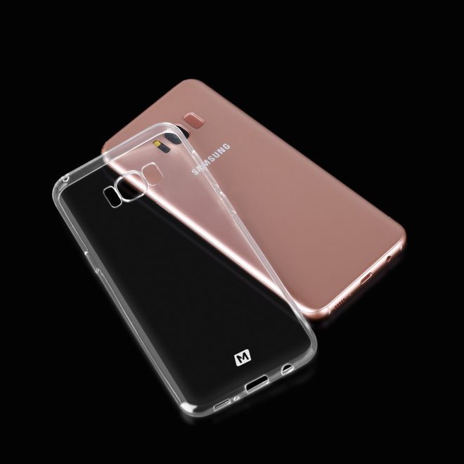 Momax - Samsung Galaxy S8 Plus Softcase - Hülle aus elastischem TPU Plastik - ultradünn - transparent