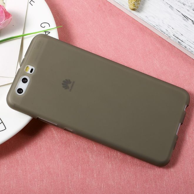 Huawei P10 Plus Handy Hülle - TPU Soft Case - matt - grau