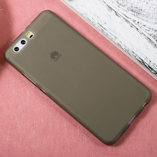 Huawei P10 Plus Handy Hülle - TPU Soft Case - matt - grau