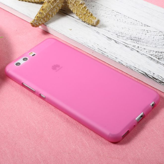 Huawei P10 Plus Handy Hülle - TPU Soft Case - matt - rosa