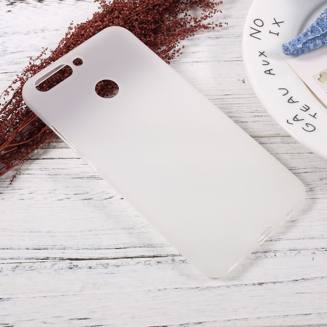 Huawei Honor 8 Pro Handyhülle - TPU Softcase - matt - weiss
