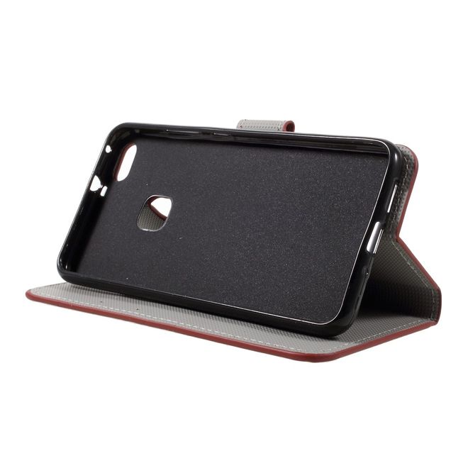 Huawei P10 Lite Handy Cover - Hülle aus Leder - UK Flagge im Retrolook